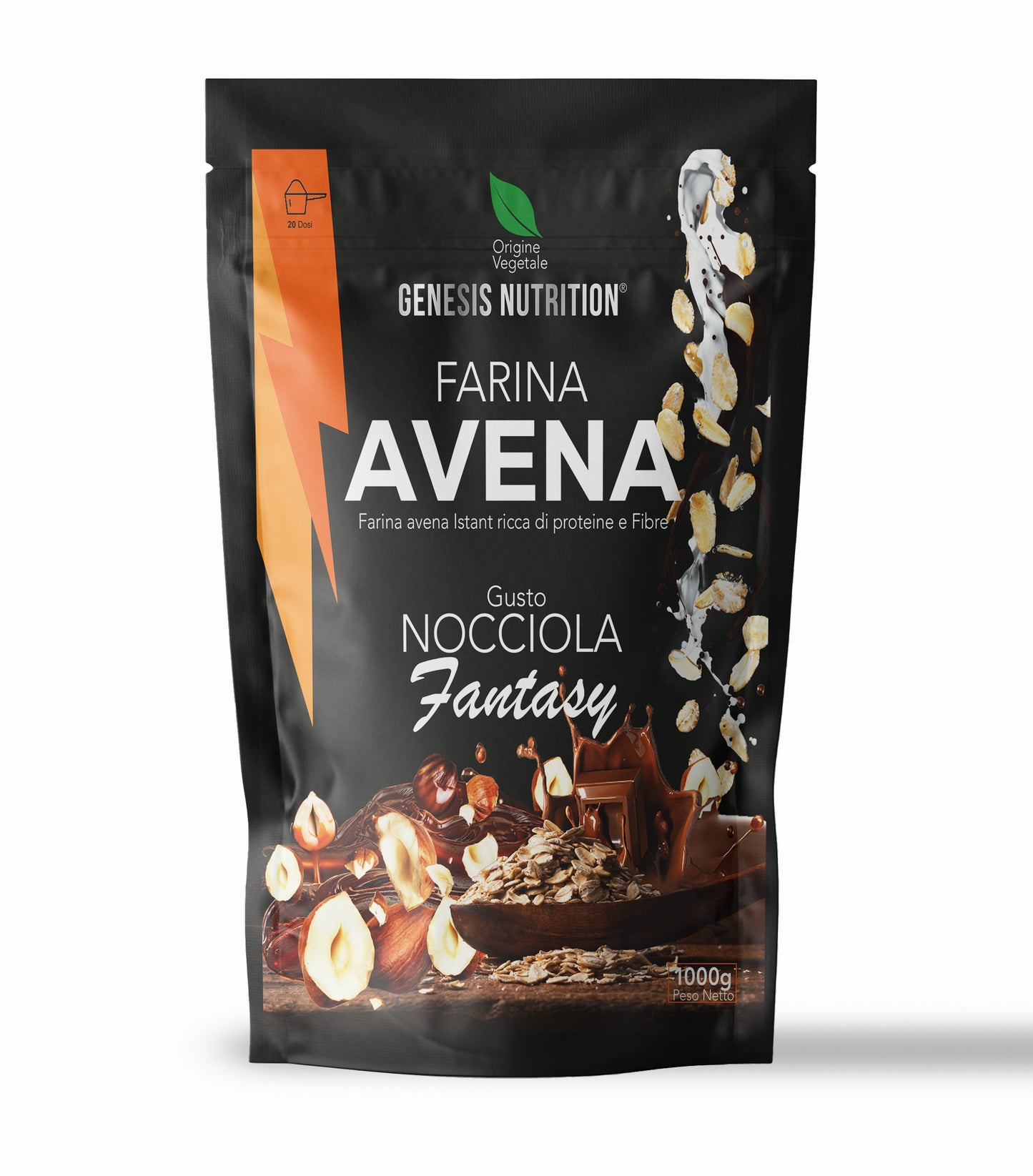 Farina avena Nocciola