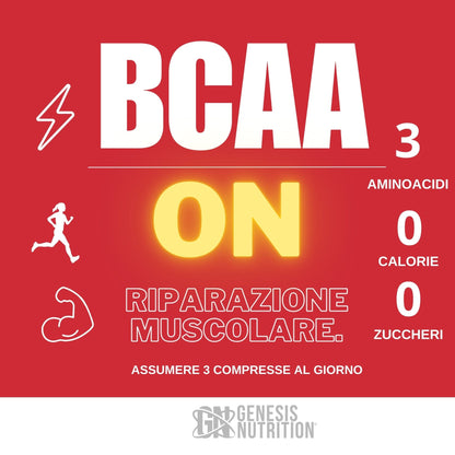 BCAA tablets (Amino acids)