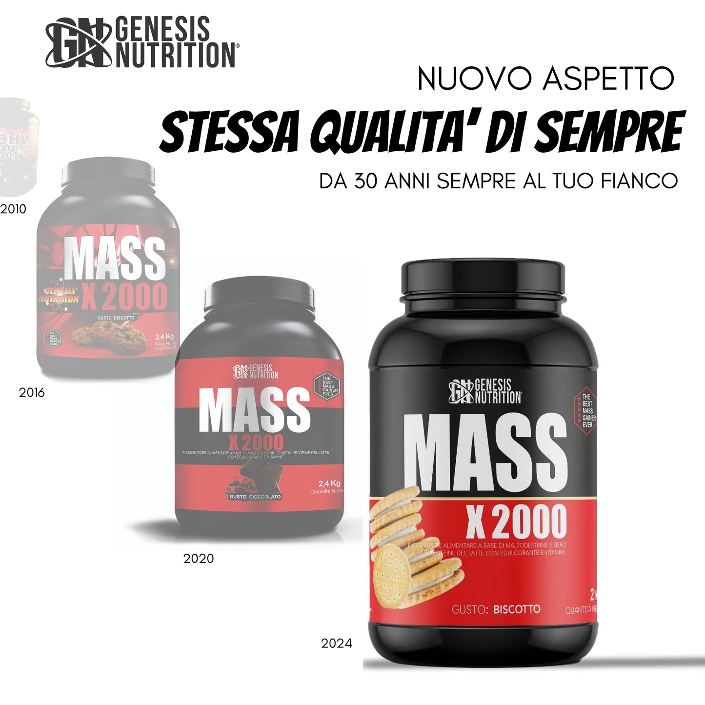 MASS-X 2000 GAINER 2KG