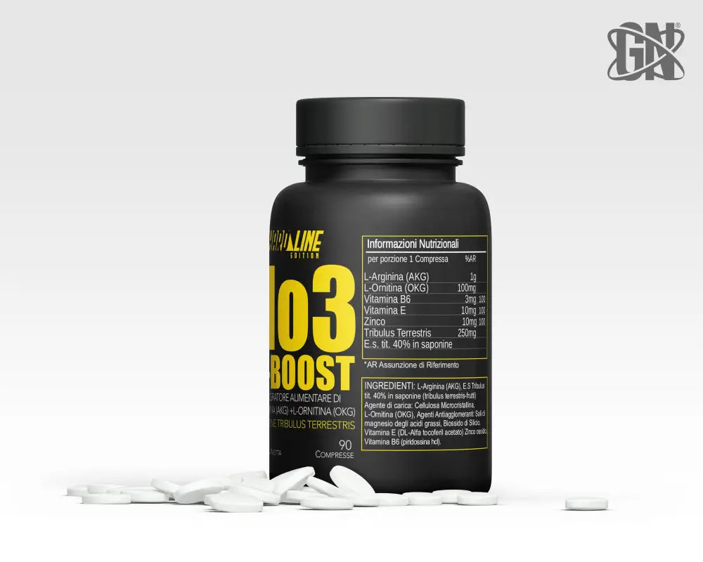 No 3 X Boost| L-Arginina Tribulus Zinco - AMINOACIDI